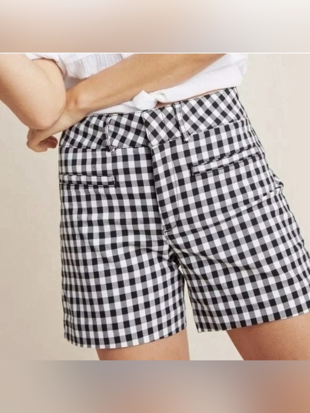 Anthropologie Picnic Gingham Shorts